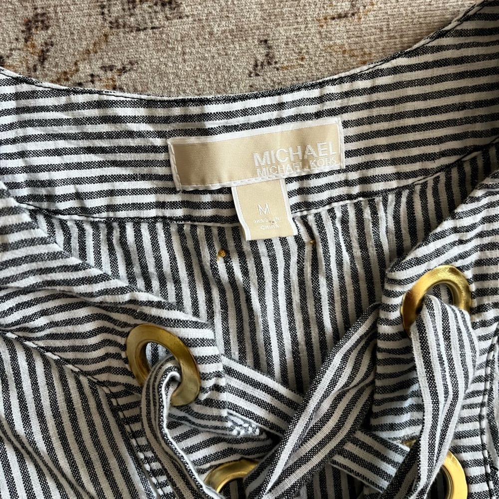 Michael Kors striped sleeveless top - Picture 3 of 5